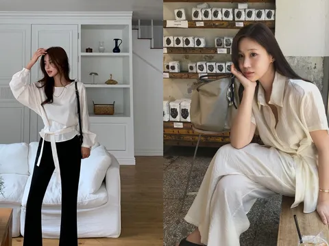 5 kiểu quần dài kết hợp hoàn hảo với áo trắng, nâng tầm phong cách mỗi ngày