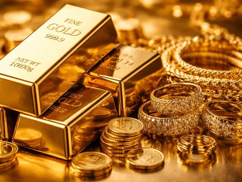 Bảng giá vàng 9999 24K 18K SJC DOJI PNJ hôm nay 16/4/2026