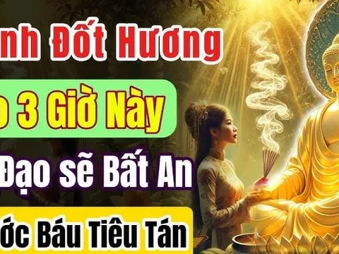 3 khung giờ đại kỵ không thắp hương ngày mùng 1 tháng 3 Âm