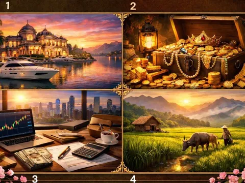 Quiz: Chọn 1 hình bạn thích nhất để xem vận giàu nghèo của bạn trong tháng 3 âm lịch