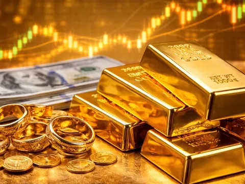 Bảng giá vàng 9999 24K 18K SJC DOJI PNJ hôm nay 17/4/2026