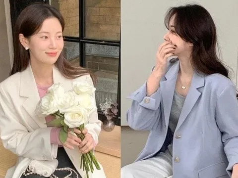 Blazer pastel lên ngôi: lựa chọn thay thế hoàn hảo giúp phong cách trẻ trung và tinh tế hơn