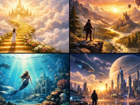 Quiz: Chọn 1 hình ảnh bạn thấy cuốn hút nhất để xem điều gì đang chờ bạn phía trước?