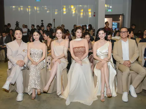 Khánh Vân được chồng tháp tùng, hội ngộ Kỳ Duyên- Đoàn Thiên Ân cùng dàn sao Việt