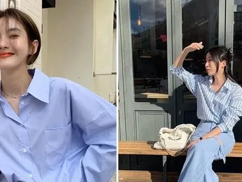 Xanh nhạt lên ngôi: Gợi ý phối đồ công sở thanh lịch, tinh tế mà vẫn trẻ trung