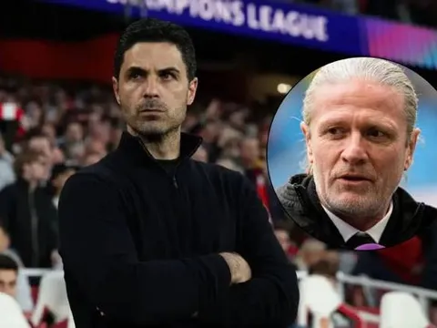 Huyền thoại lo ngại Arsenal đánh rơi chức vô địch vì Arteta