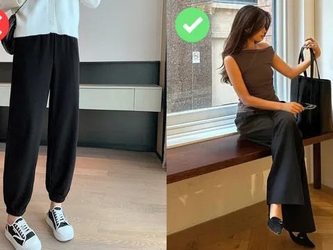 4 kiểu quần đen nên tránh nếu không muốn làm giảm phong cách