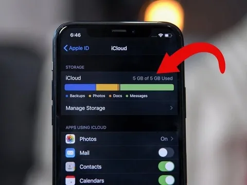Ấn nút này điện thoại đơ chậm do bộ nhớ đầy lại chạy 'mượt' như mới