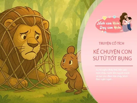 Truyện cổ tích: Con Sư tử tốt bụng