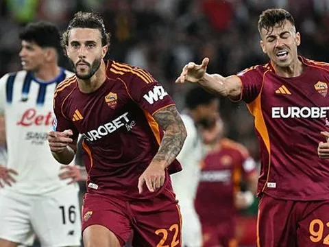 Roma chia điểm đầy tiếc nuối trước Atalanta
