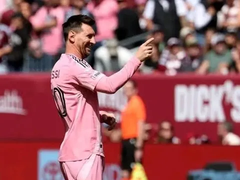 Messi lập cú đúp giúp Inter Miami hạ Colorado Rapids 3-2