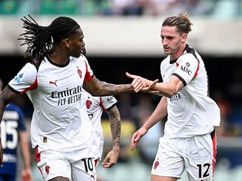 Hạ Verona, AC Milan chính thức vươn lên nhì bảng Serie A