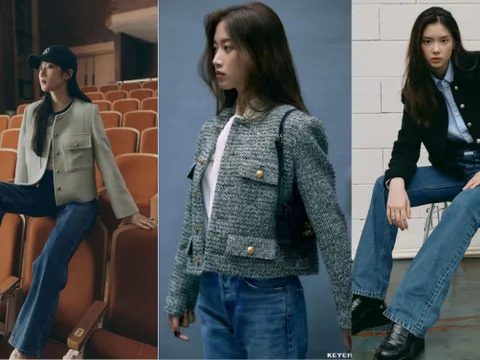 Kiểu áo khoác thanh lịch, sang trọng và chưa bao giờ lỗi mốt, mùa nào mặc cũng đẹp