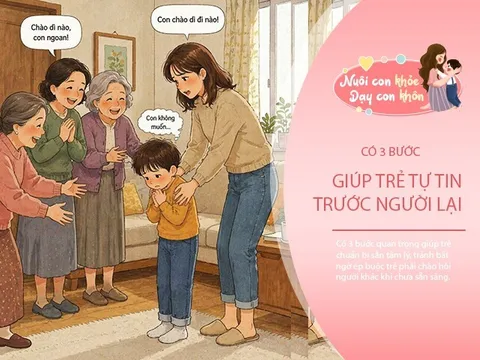 Bố mẹ vì "cả nể" mà ép con làm điều này với người ngoài, vô tình khiến trẻ rụt rè và sợ giao tiếp