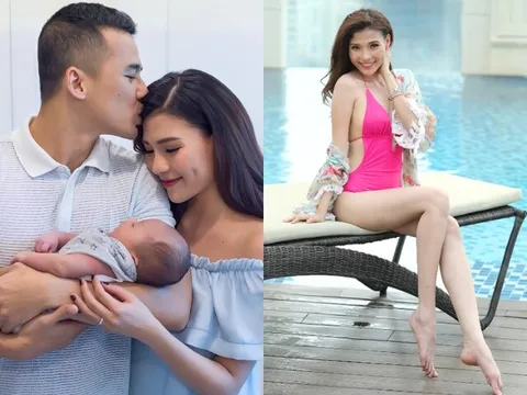 Nam chính bị ghét trong phim Bóng Ma Hạnh Phúc có vợ là hot girl gốc Huế, sinh con quốc tịch Mỹ giờ dáng đẹp nuột nà