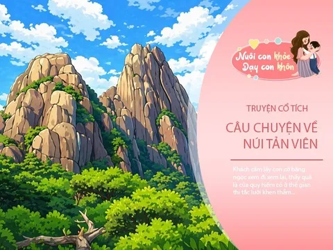 Truyện cổ tích: Sự tích núi Mẫu tử