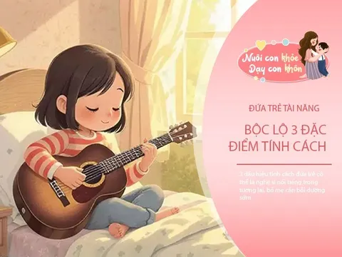 Đặc điểm tính cách đứa trẻ có thể là nghệ sĩ nổi tiếng trong tương lai