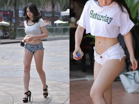 Bối rối trước những kiểu quần ngắn cũn của chị em khi trời nóng, mặc sao để không bị phản cảm, kém duyên?