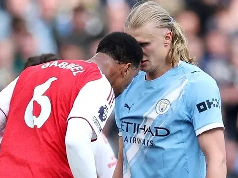 Haaland khẳng định Gabriel xứng đáng nhận thẻ đỏ