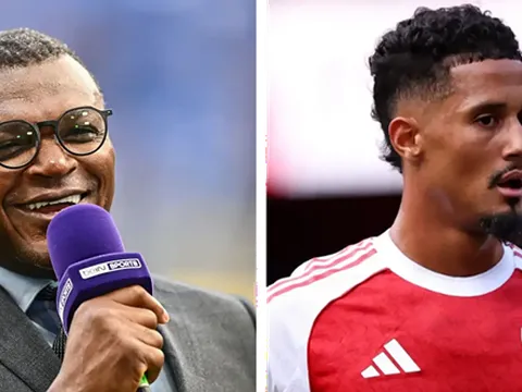 Desailly xin lỗi và khẳng định Saliba hay hơn Van Dijk
