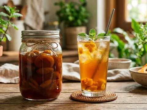 Cách ngâm mơ không nổi váng: Mẹo đơn giản giúp hũ cốt mơ trong veo suốt mùa hè