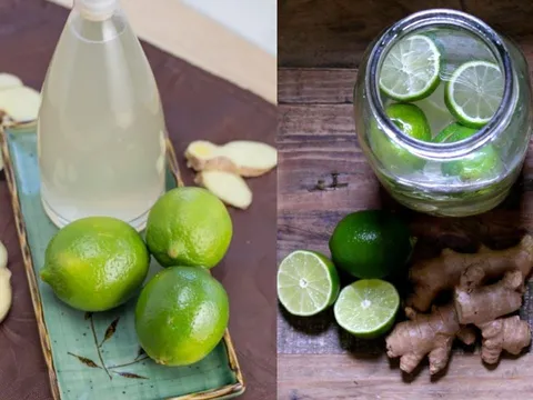 Cách uống nước gừng vỏ chanh đốt cháy chất béo, giảm cân nhanh, không hại dạ dày