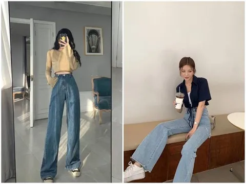 Combo áo ngắn và quần ống rộng: công thức “hack dáng” đơn giản nhưng hiệu quả bậc nhất mùa hè