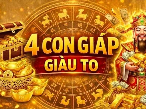 Ăn Lộc Thánh Cho, 4 con giáp No Ấm, rủng rỉnh ăn tiêu tháng 5/2026