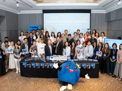 Hiệp hội Việt Quất Bụi Cao Hoa Kỳ khởi động mùa vụ 2026 tại Việt Nam với chiến dịch toàn cầu “Blueberries Go Big"