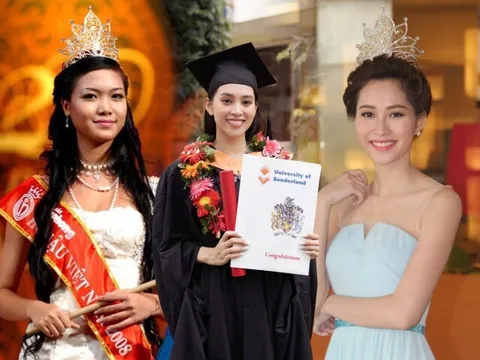 3 Hoa hậu Việt Nam từng bị đánh giá thấp về học vấn nhưng tỏa sáng bất ngờ: Có người lộ bảng điểm kém