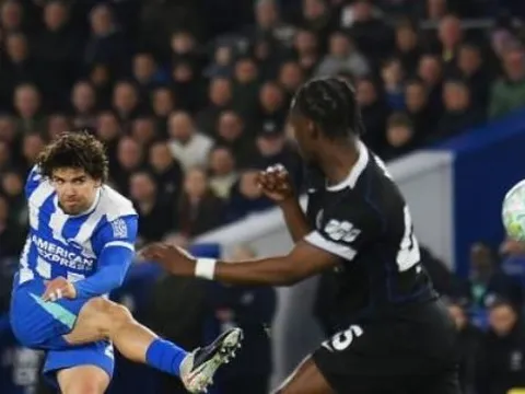Brighton vùi dập Chelsea 3 bàn không gỡ tại Amex