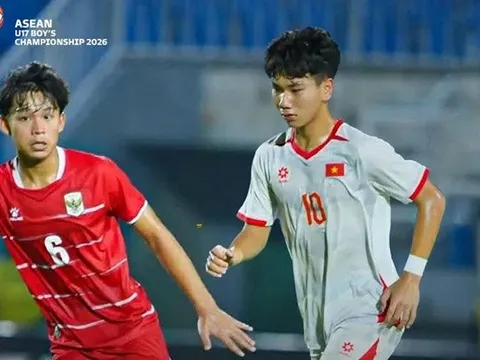 Báo Indonesia bức xúc vì đội nhà tử thủ trước U17 Việt Nam