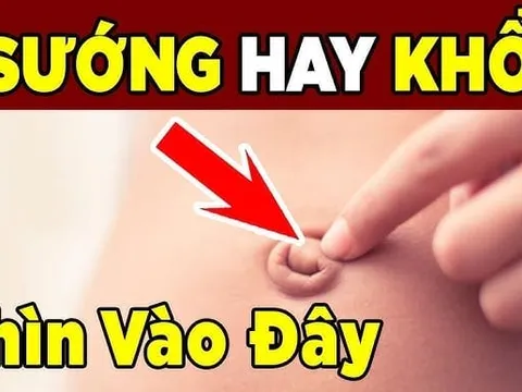 NHìn tướng rốn biết tướng lai bạn giàu sang hay thất bại