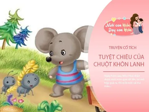 Truyện cổ tích: Tuyệt chiêu của con chuột khôn lanh