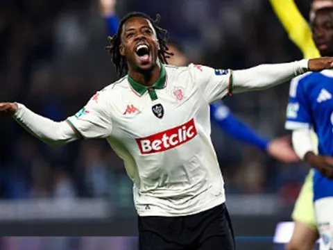 Cú đúp của Elye Wahi đưa Nice vào chung kết Cúp Quốc gia Pháp