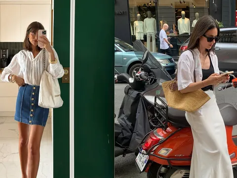 4 kiểu chân váy “đinh” mùa hè giúp phong cách Pháp luôn thanh lịch mà không cần cầu kỳ