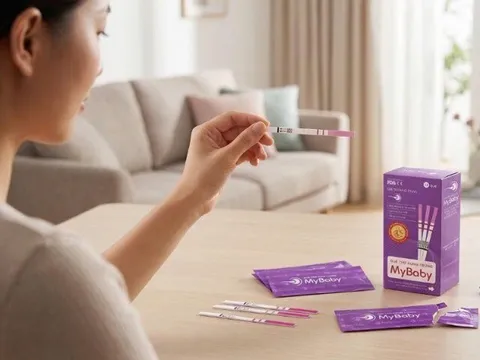 Que thử rụng trứng tại nhà MyBaby - Làm chủ chu kỳ với độ nhạy và chính xác cao