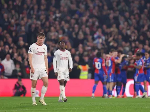 10 thống kê Palace 4-0 Man Utd: Xô đổ những kỷ lục