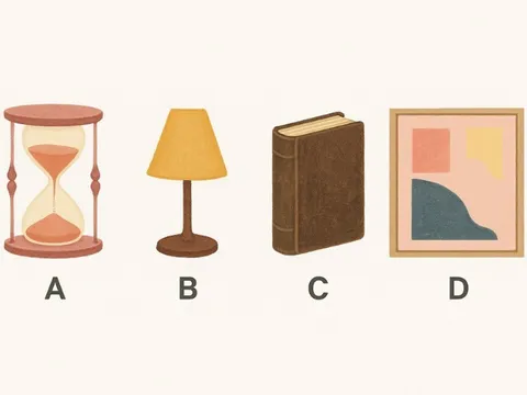 Trắc nghiệm tâm lý: Bạn sẽ mang theo món đồ nào?