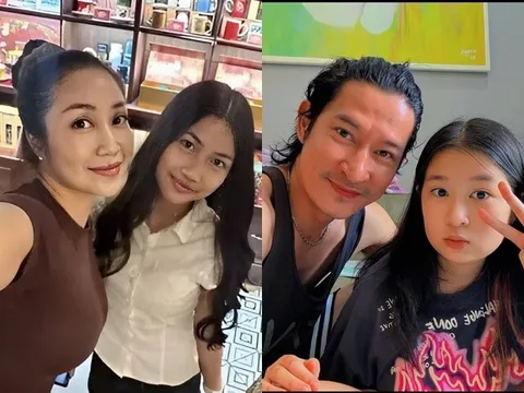 2 ái nữ nhà sao Việt du học sớm: Con gái Huy Khánh nối nghiệp mẹ, Cola nhà Ốc Thanh Vân làm "trợ lý"