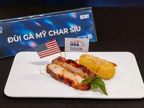 Đùi gà Mỹ xá xíu: Sự giao thoa giữa ẩm thực truyền thống và kỹ thuật chế biến hiện đại