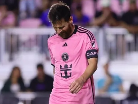 Messi 'tắt điện', Inter Miami thảm bại 0-3 trước Cincinnati