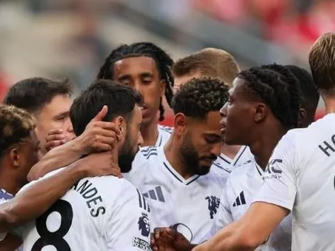 Man United 2-1 West Ham: Cú đúp của Bruno; Sai lầm kép từ Areola