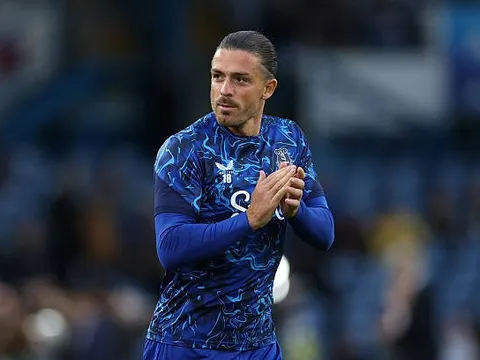 Jack Grealish được bầu chọn là Cầu thủ hay nhất Ngoại hạng Anh tháng 8