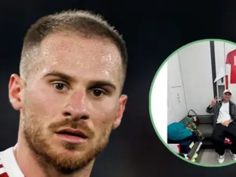 Sự thật về tấm sticker Luis Diaz trên thùng rác của Liverpool