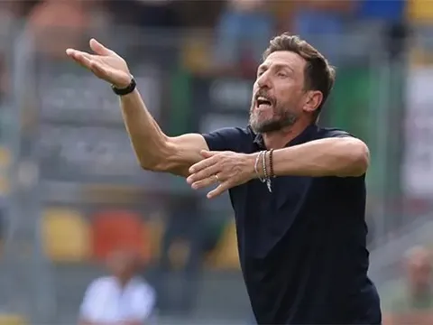 HLV Di Francesco phấn khích sau thắng lợi lịch sử của Frosinone