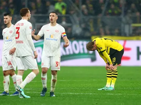 3 điều rút ra sau trận hòa tai hại của Dortmund trước Mainz 05