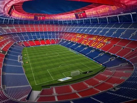 Camp Nou đang chậm tiến độ