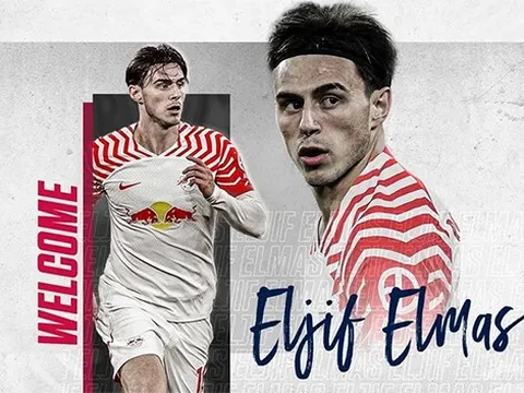 CHÍNH THỨC! RB Leipzig hoàn tất thương vụ Eljif Elmas