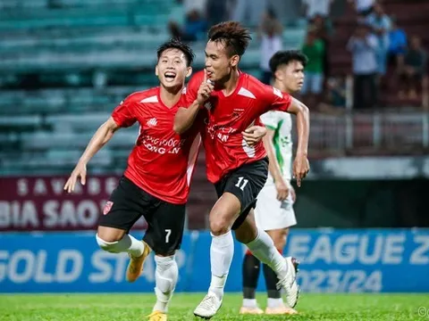 Thủng lưới phút bù giờ, Long An mất điểm cay đắng trước Bình Phước